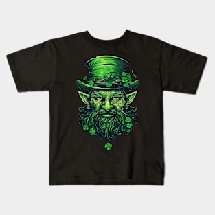 St Patricks Day Leprechaun Kids T-Shirt